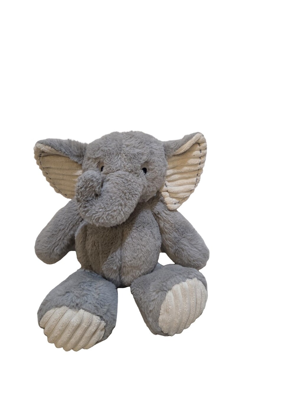 Lambs & Ivy Jungle Safari 13" Gray Plush Elephant - Jett Stuffed Animal Toy GUC
